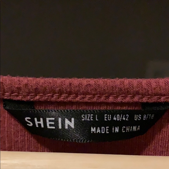 Cropped pink v-neck top - Picture 2 of 3